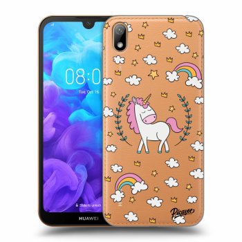 Picasee Huawei Y5 2019 Hülle - Transparentes Silikon - Unicorn star heaven