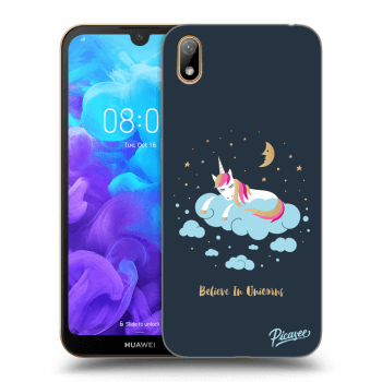 Picasee Huawei Y5 2019 Hülle - Transparentes Silikon - Believe In Unicorns