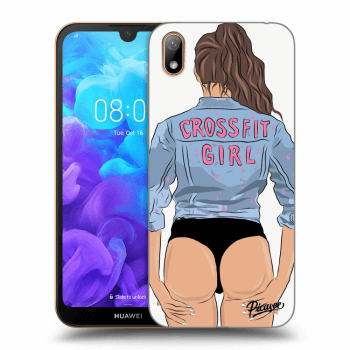 Picasee Huawei Y5 2019 Hülle - Transparentes Silikon - Crossfit girl - nickynellow