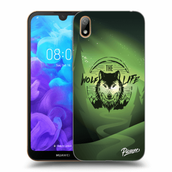 Picasee Huawei Y5 2019 Hülle - Transparentes Silikon - Wolf life