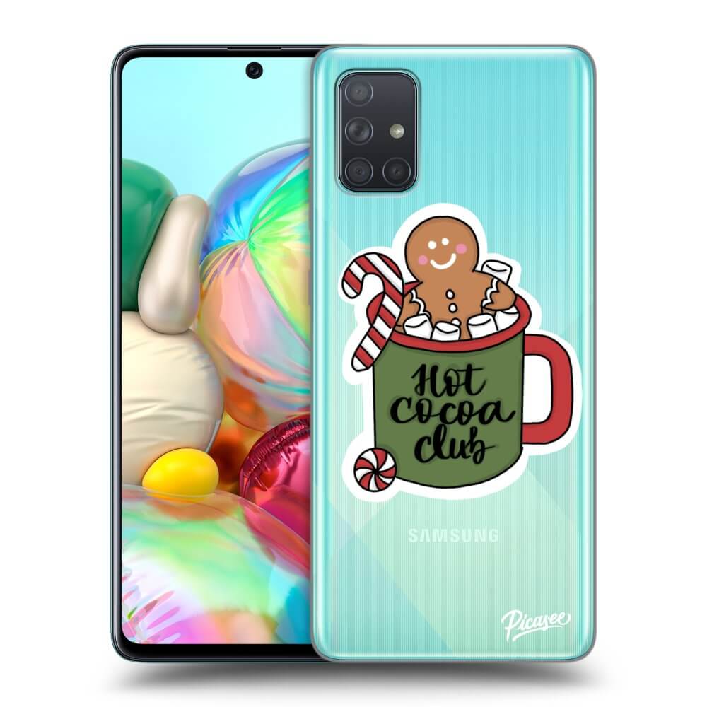 Picasee Samsung Galaxy A71 A715F Hülle - Transparentes Silikon - Hot Cocoa Club