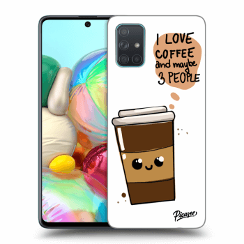 Hülle für Samsung Galaxy A71 A715F - Cute coffee
