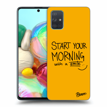 Hülle für Samsung Galaxy A71 A715F - Smile