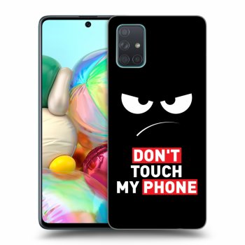 Picasee ULTIMATE CASE für Samsung Galaxy A71 A715F - Angry Eyes - Transparent