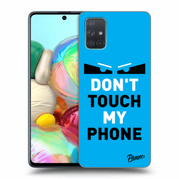 Hülle für Samsung Galaxy A71 A715F - Shadow Eye - Blue