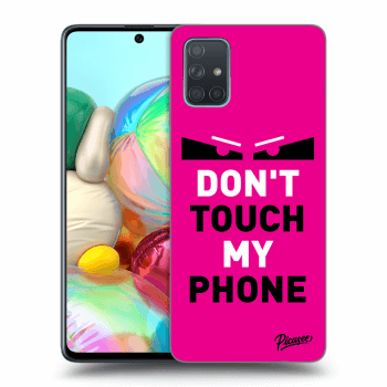 Hülle für Samsung Galaxy A71 A715F - Shadow Eye - Pink