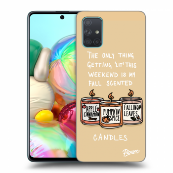 Hülle für Samsung Galaxy A71 A715F - Candles