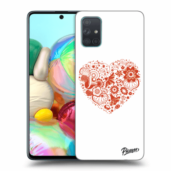 Hülle für Samsung Galaxy A71 A715F - Big heart