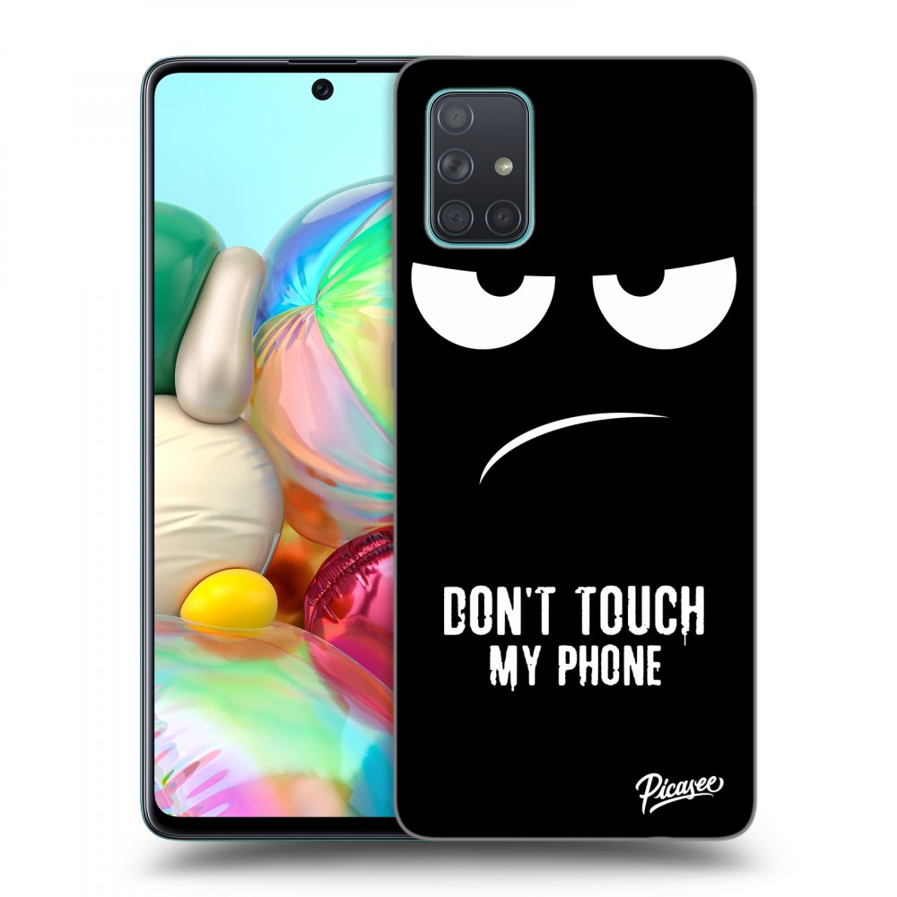 Picasee ULTIMATE CASE für Samsung Galaxy A71 A715F - Don't Touch My Phone