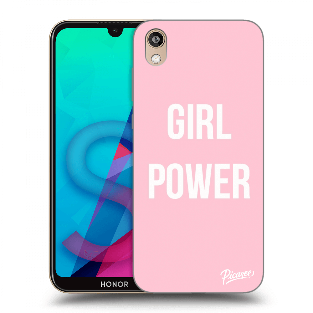 Picasee Honor 8S Hülle - Transparentes Silikon - Girl power