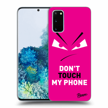 Hülle für Samsung Galaxy S20 G980F - Evil Eye - Pink