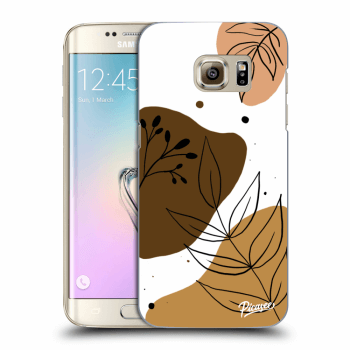 Picasee Samsung Galaxy S7 Edge G935F Hülle - Transparentes Silikon - Boho style
