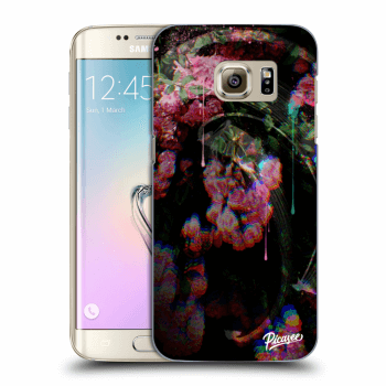 Picasee Samsung Galaxy S7 Edge G935F Hülle - Transparentes Silikon - Rosebush limited