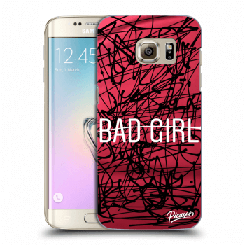 Picasee Samsung Galaxy S7 Edge G935F Hülle - Transparentes Silikon - Bad girl