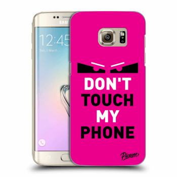 Hülle für Samsung Galaxy S7 Edge G935F - Shadow Eye - Pink