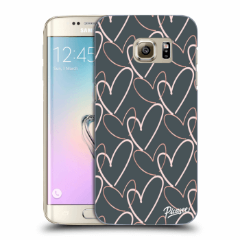Picasee Samsung Galaxy S7 Edge G935F Hülle - Transparentes Silikon - Lots of love