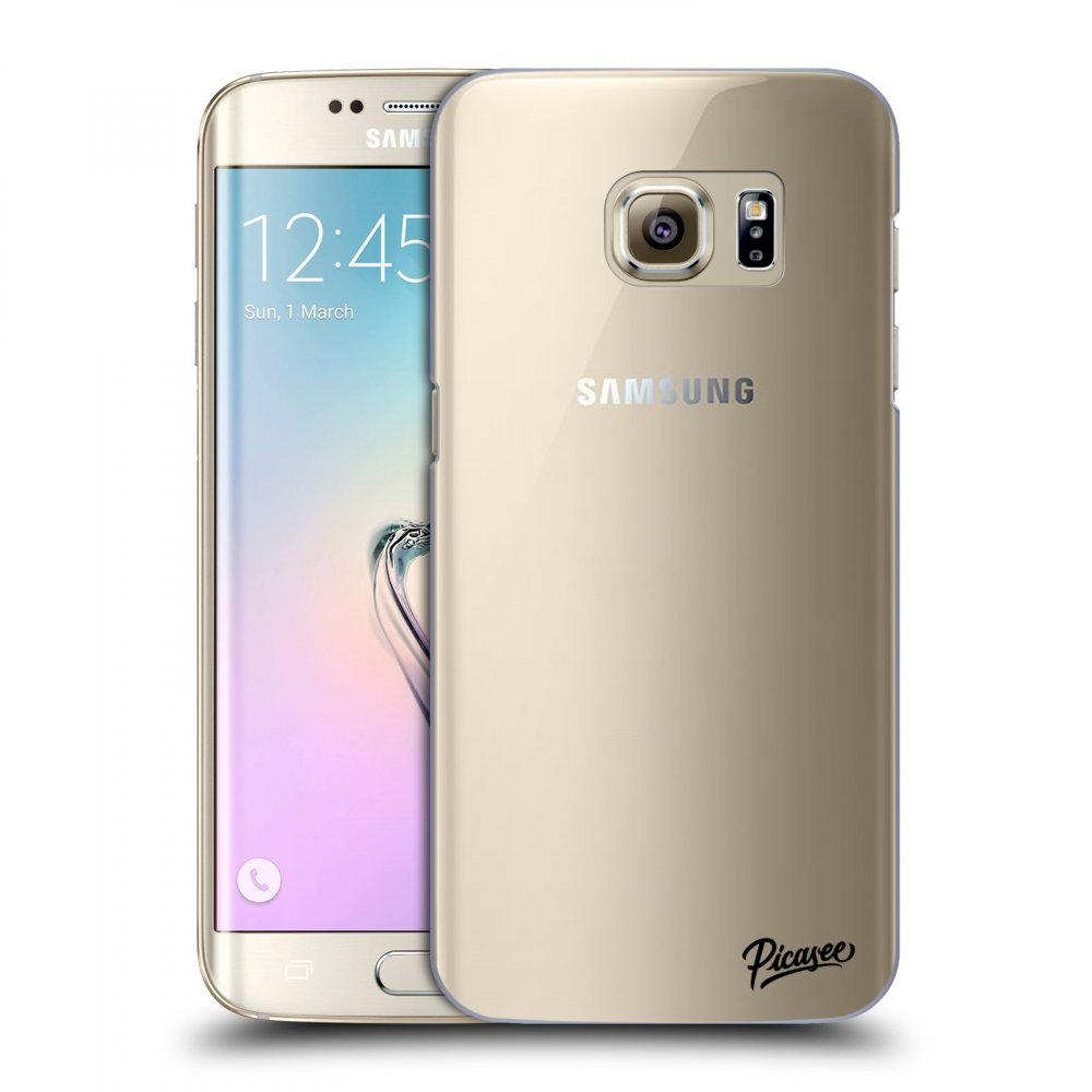 Picasee Samsung Galaxy S7 Edge G935F Hülle - Transparentes Silikon - Clear