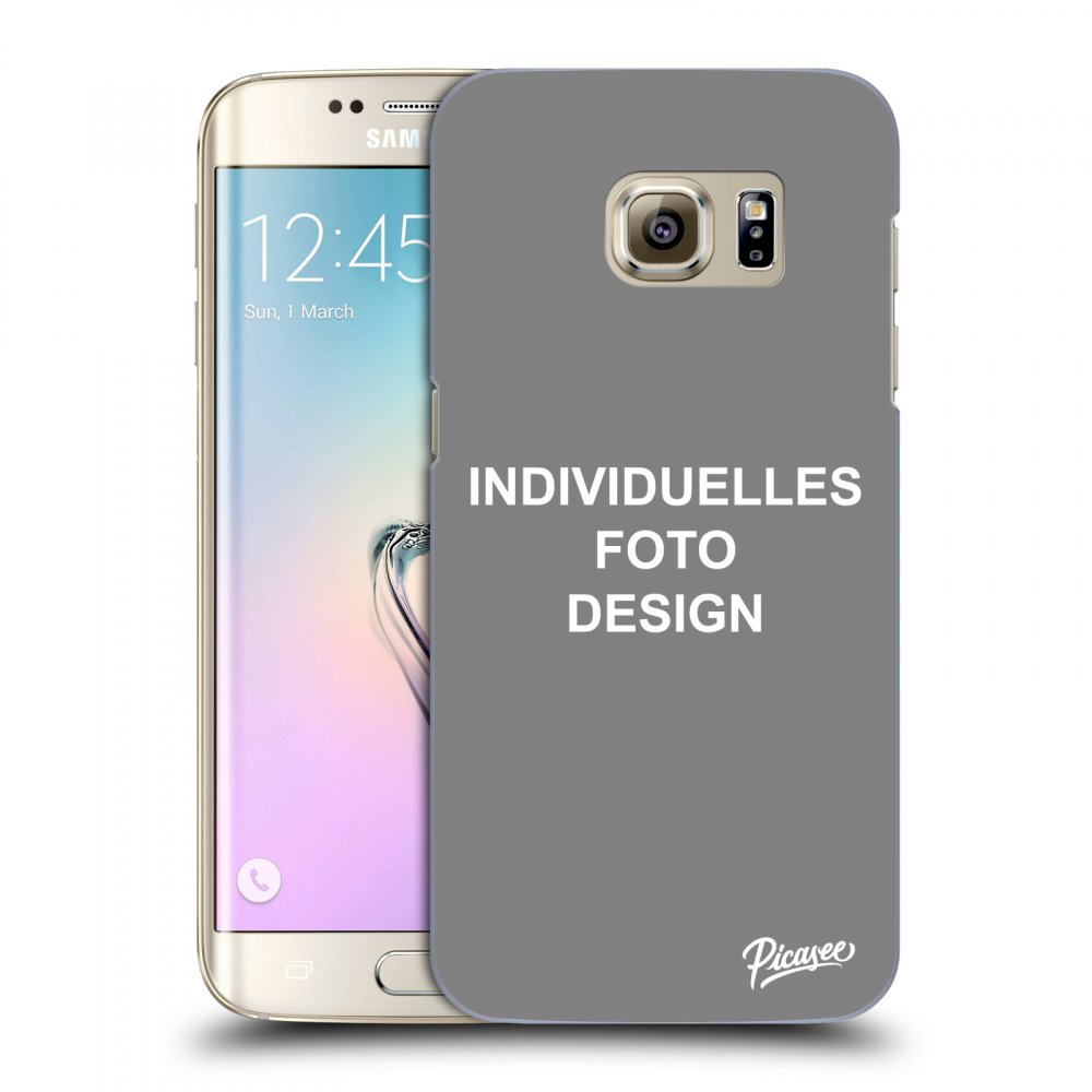 Picasee Samsung Galaxy S7 Edge G935F Hülle - Transparentes Silikon - Individuelles Fotodesign