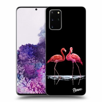 Picasee ULTIMATE CASE für Samsung Galaxy S20+ G985F - Flamingos couple