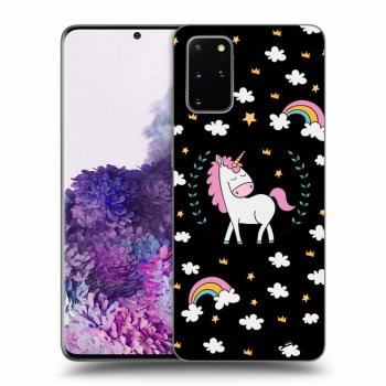 Hülle für Samsung Galaxy S20+ G985F - Einhorn Sternenhimmel