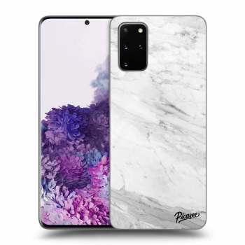 Hülle für Samsung Galaxy S20+ G985F - White marble