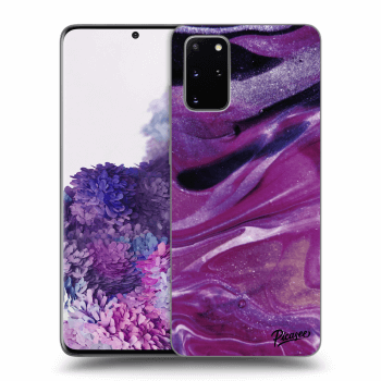 Picasee ULTIMATE CASE für Samsung Galaxy S20+ G985F - Purple glitter