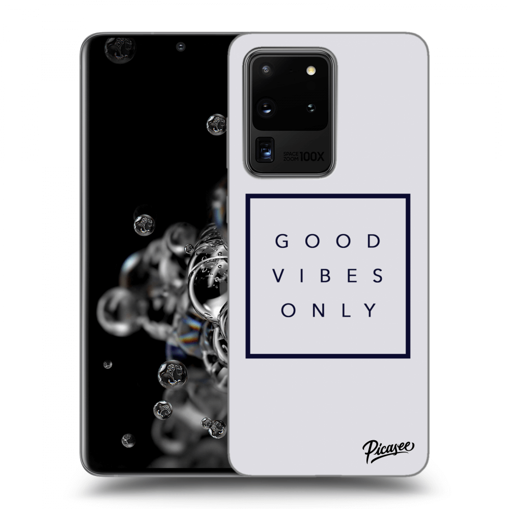 Picasee ULTIMATE CASE für Samsung Galaxy S20 Ultra 5G G988F - Good vibes only