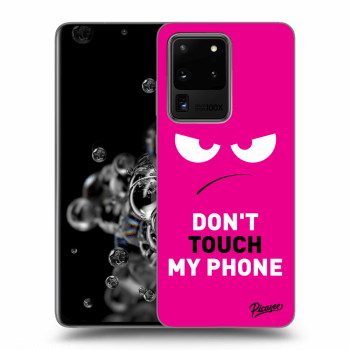 Picasee ULTIMATE CASE für Samsung Galaxy S20 Ultra 5G G988F - Angry Eyes - Pink