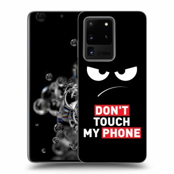 Hülle für Samsung Galaxy S20 Ultra 5G G988F - Angry Eyes - Transparent