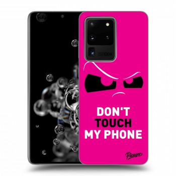 Hülle für Samsung Galaxy S20 Ultra 5G G988F - Cloudy Eye - Pink