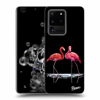 Picasee ULTIMATE CASE für Samsung Galaxy S20 Ultra 5G G988F - Flamingos couple