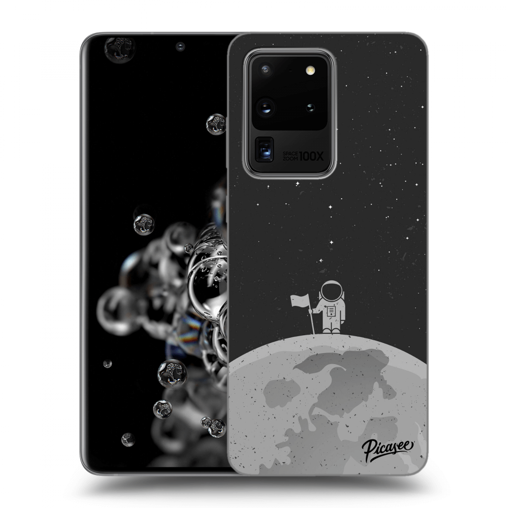 Picasee Samsung Galaxy S20 Ultra 5G G988F Hülle - Transparentes Silikon - Astronaut
