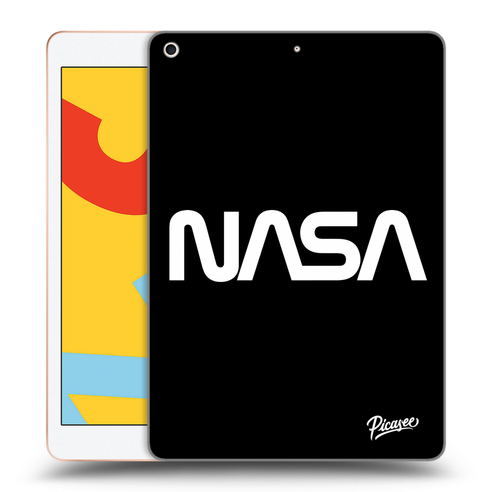 Picasee transparente Silikonhülle für Apple iPad 10.2" 2019 (7. gen) - NASA Basic
