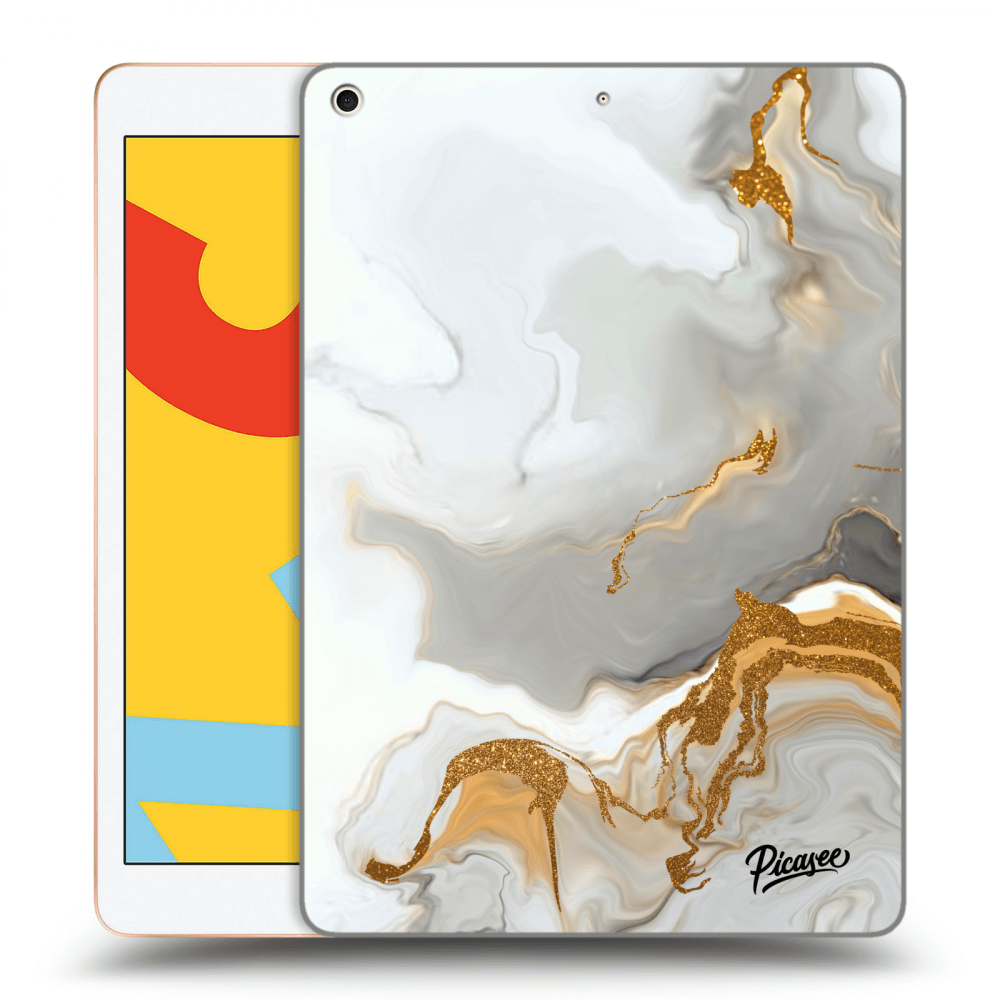 Picasee Schwarze Silikonhülle für Apple iPad 10.2" 2019 (7. gen) - Her