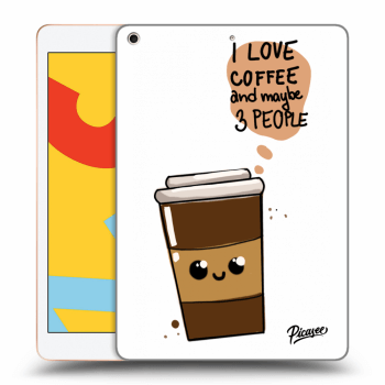 Hülle für Apple iPad 10.2" 2019 (7. gen) - Cute coffee