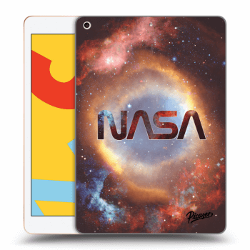 Picasee transparente Silikonhülle für Apple iPad 10.2" 2019 (7. gen) - Nebula