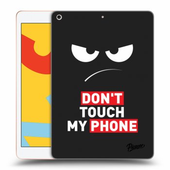 Hülle für Apple iPad 10.2" 2019 (7. gen) - Angry Eyes - Transparent