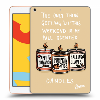 Hülle für Apple iPad 10.2" 2019 (7. gen) - Candles