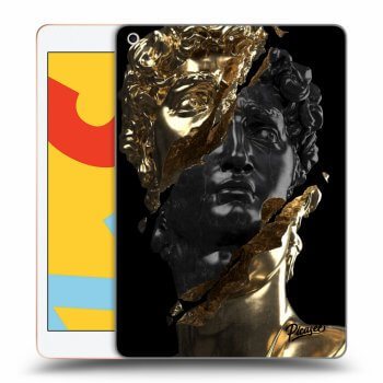Hülle für Apple iPad 10.2" 2019 (7. gen) - Gold - Black