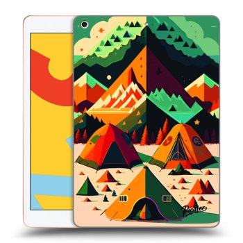 Picasee transparente Silikonhülle für Apple iPad 10.2" 2019 (7. gen) - Alaska