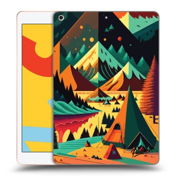 Picasee transparente Silikonhülle für Apple iPad 10.2" 2019 (7. gen) - Colorado
