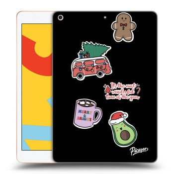 Hülle für Apple iPad 10.2" 2019 (7. gen) - Christmas Stickers