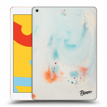 Picasee transparente Silikonhülle für Apple iPad 10.2" 2019 (7. gen) - Splash