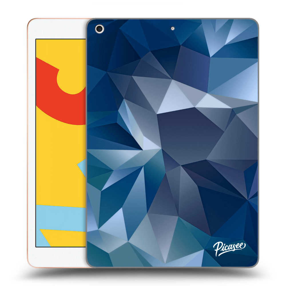 Picasee Schwarze Silikonhülle für Apple iPad 10.2" 2019 (7. gen) - Wallpaper