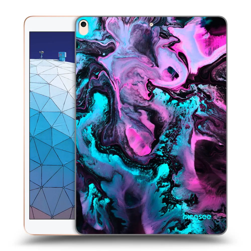 Picasee transparente Silikonhülle für Apple iPad Air 10.5" 2019 (3.gen) - Lean