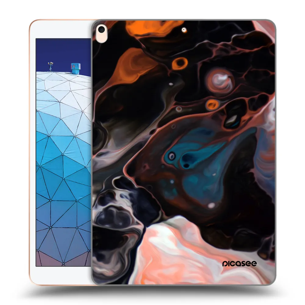 Picasee transparente Silikonhülle für Apple iPad Air 10.5" 2019 (3.gen) - Cream