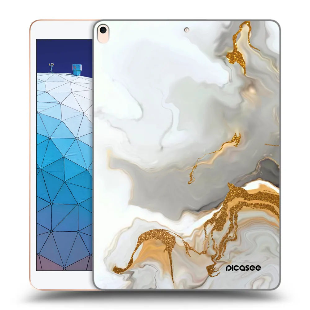 Picasee transparente Silikonhülle für Apple iPad Air 10.5" 2019 (3.gen) - Her