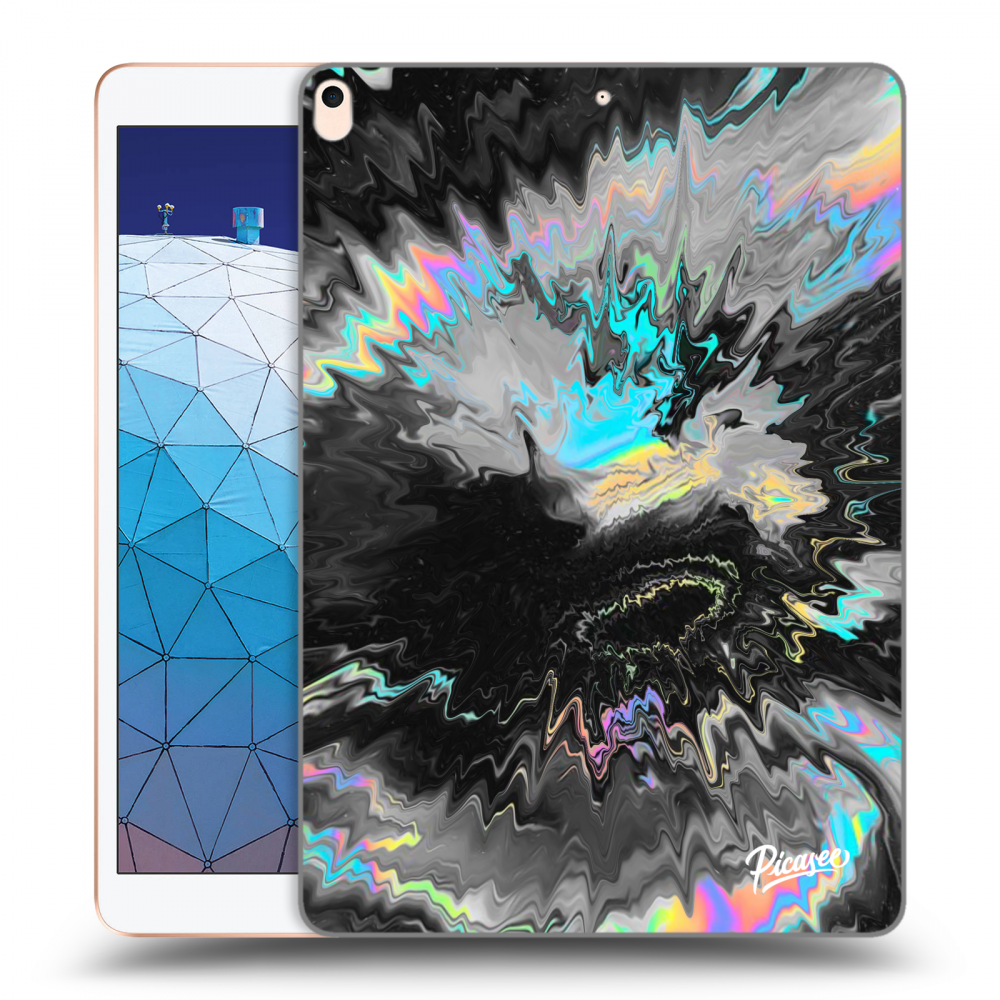 Picasee transparente Silikonhülle für Apple iPad Air 10.5" 2019 (3.gen) - Magnetic