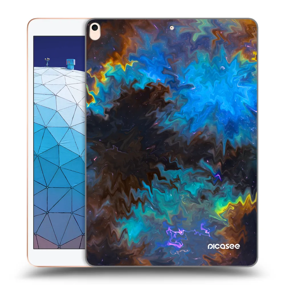 Picasee transparente Silikonhülle für Apple iPad Air 10.5" 2019 (3.gen) - Space
