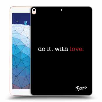 Picasee transparente Silikonhülle für Apple iPad Air 10.5" 2019 (3.gen) - Do it. With love.